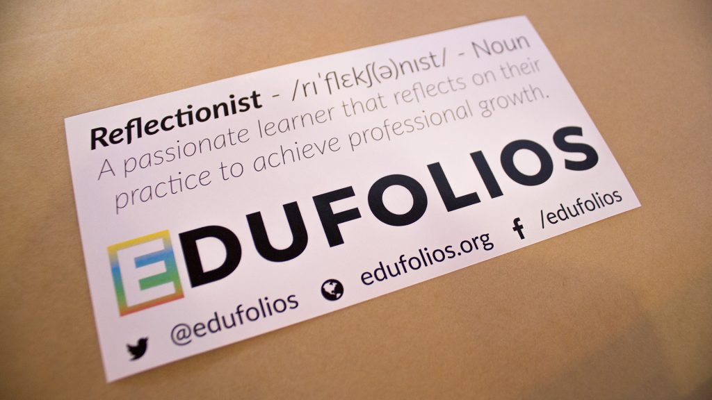 Reflction is way better than perfection - edufolios