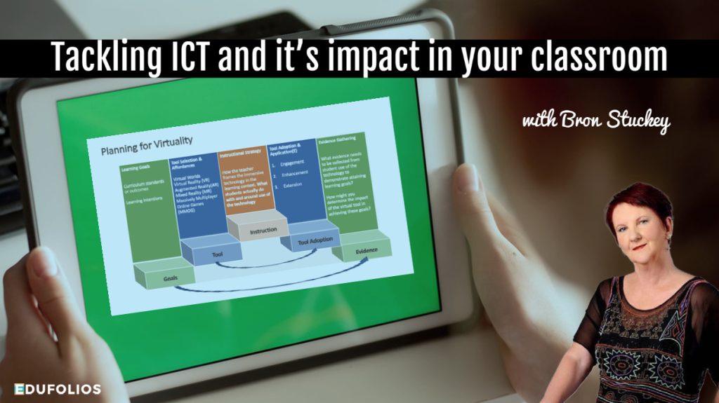 How to talk about your impact with ICT in your evidence of practice